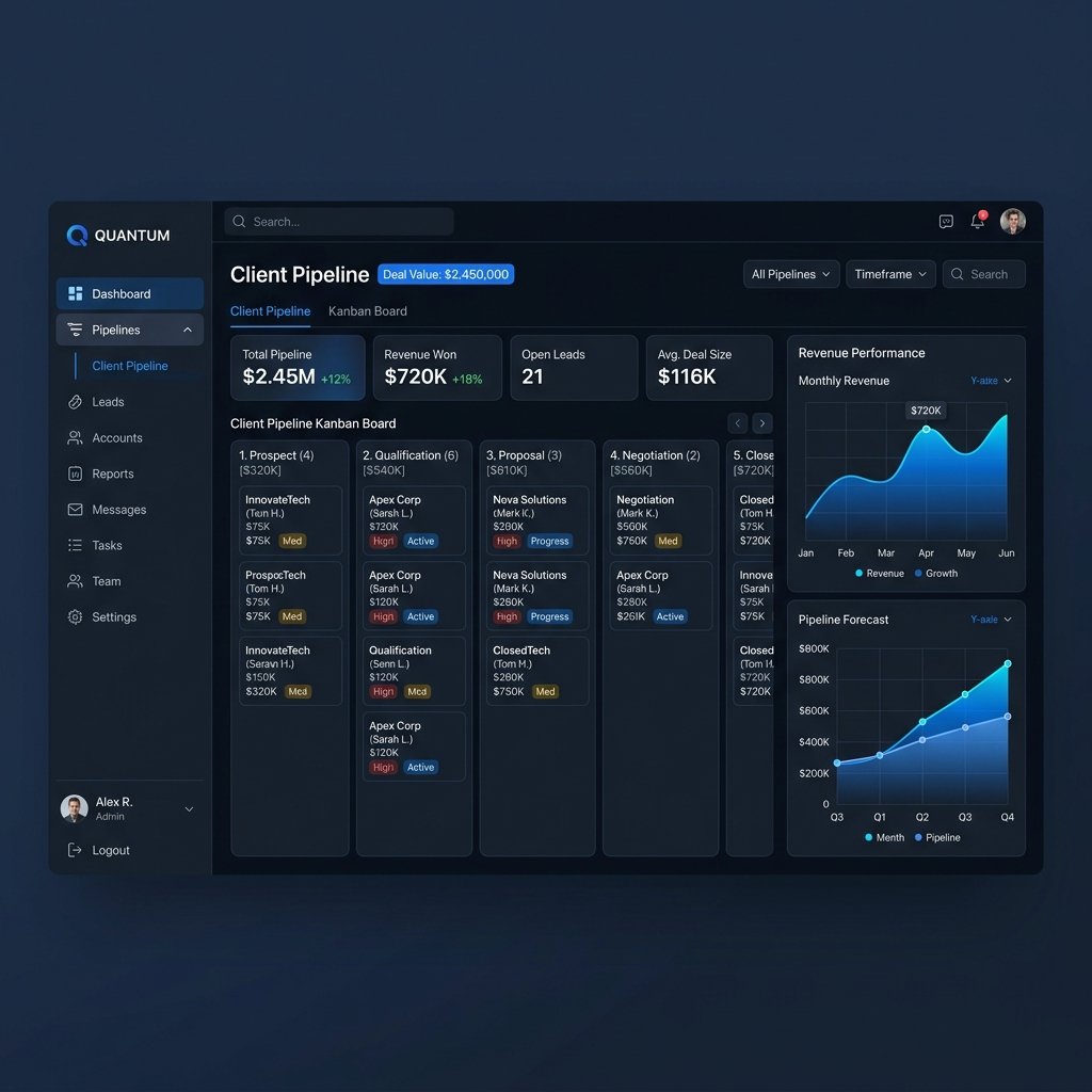 CRM Dashboard